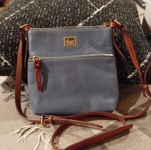 Dooney & Bourke Blue and Pink Crossbody Bag